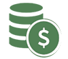 Money stack icon